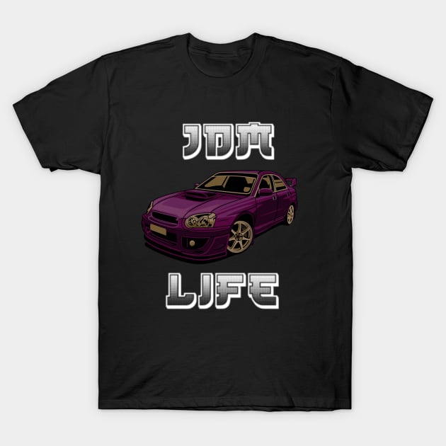 JDM Life Cars & Drifting Alternate T-Shirt by FungibleDesign